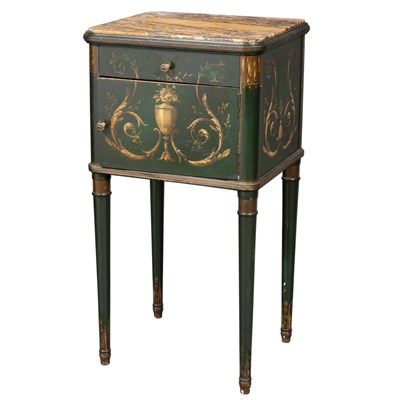 Lot 500 - Suite of Neoclassical Style Painted Bedroom...