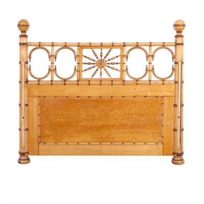 Lot 440 - Pair of Aesthetic Movement Faux Bamboo Maple...