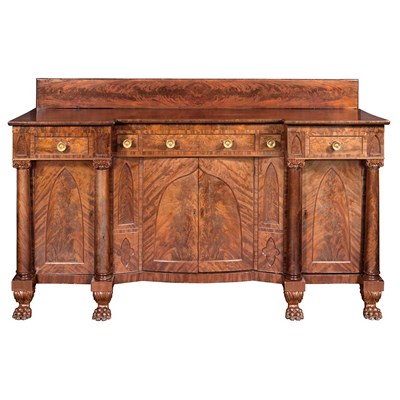 Lot 130 - Classical Mahogany Sideboard In the Manner of...