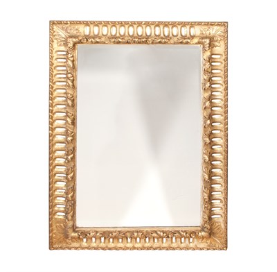 Lot 533 - Baroque Style Giltwood Mirror The rectangular...
