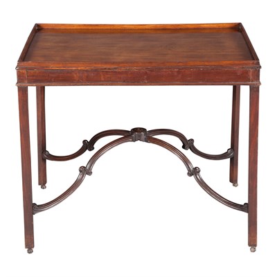 Lot 236 - Chippendale Mahogany Tea Table Possibly New...