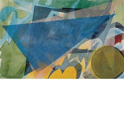 Lot 12 - Lynda Benglis (b. 1941) TANDEM SERIES 16 Color...