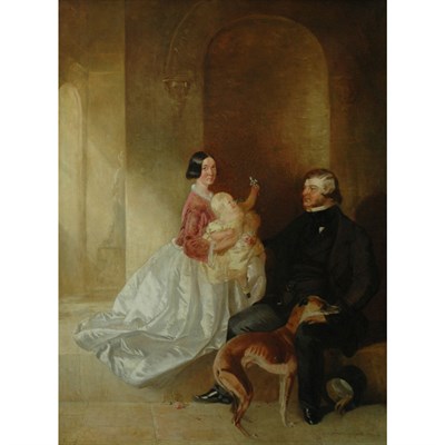Lot 23 - English School 19th Century Portrait of a...