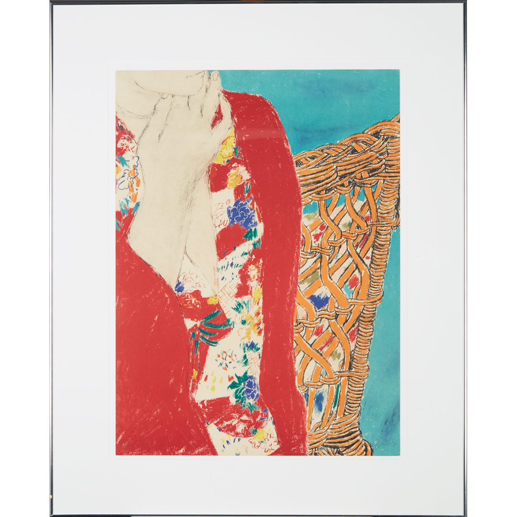 Lot 130 - George Segal COMPOSITION Color lithograph,...