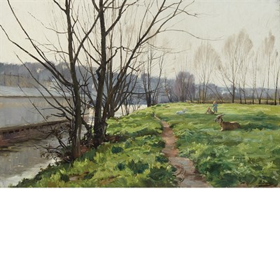 Lot 49 - Paul Jean Marie Sain French, 1853-1908...