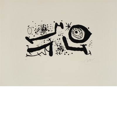 Lot 105 - Joan Miró PICASSO I ELS REVENTOS (D. 588-591)...