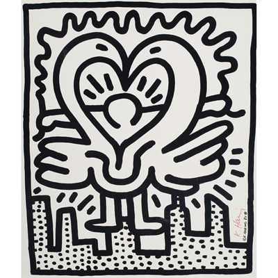 Lot 58 - Keith Haring (1958-1990) KUTZTOWN CONNECTION...