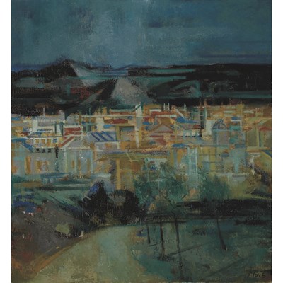 Lot 22 - Joseph (Josef) Floch Austrian, 1894-1977 City...