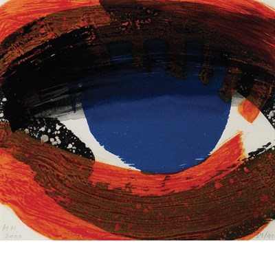 Lot 66 - Howard Hodgkin EYE (H. 102) Hand-colored color...