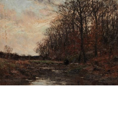 Lot 67 - William Merritt Post American, 1856-1935...