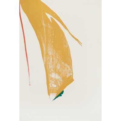 Lot 54 - Helen Frankenthaler (1928-2011) WHAT RED LINES...