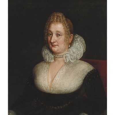 Lot 15 - Venetian School 16th Century Portrait of a...
