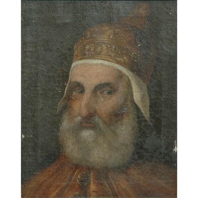 Lot 19 - Venetian School 16th/17th Century Portrait of...