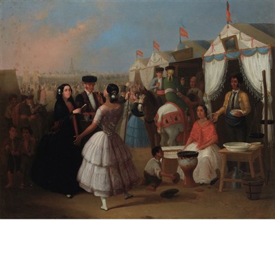 Lot 2 - Attributed to Joaquin Dominguez Becquer...