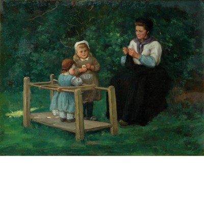 Lot 33 - Frantz Charlet Belgian, 1862-1928 In the...