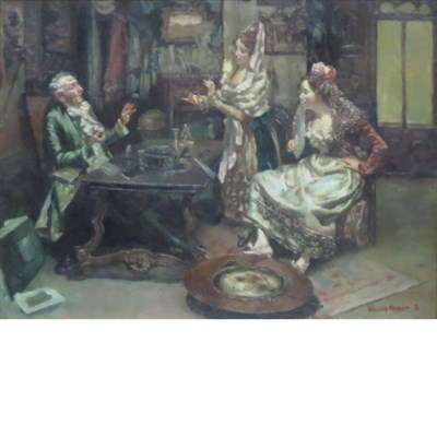 Lot 93 - Willem Brant 20th Century The Negotiation,...