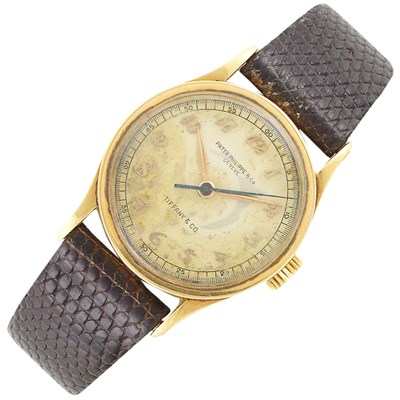 Lot 1150 - Gentleman's Gold Wristwatch, Patek Philippe
