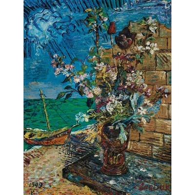 Lot 110 - David Burliuk Russian/American, 1882-1967...