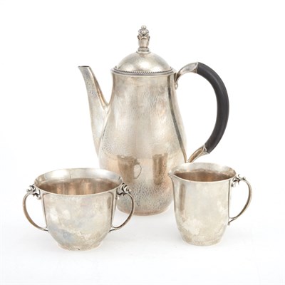 Lot 270 - Georg Jensen Silver Coffee Service Designed by...