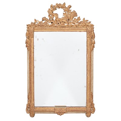 Lot 452 - Louis XVI Style Giltwood and Gray Painted Pier...