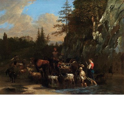 Lot 87 - Philip James de Loutherbourg French, 1740-1812...