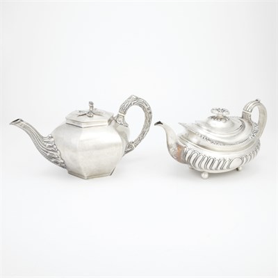 Lot 265 - Victorian Silver Teapot Patrick Loughlin,...