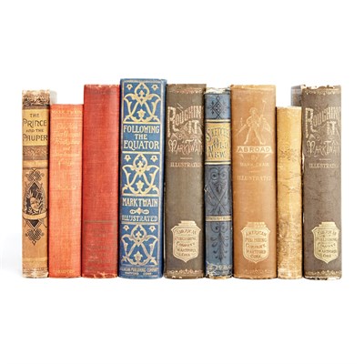 Lot 385 - TWAIN, MARK Group of fifteen volumes....