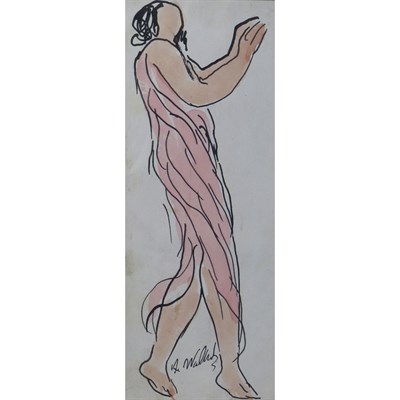 Lot 106 - Abraham Walkowitz American, 1878-1965 Group of...