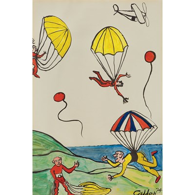 Lot 5 - Alexander Calder American, 1898-1976 L'Ile...