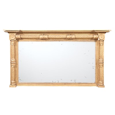 Lot 161 - Classical Giltwood and Composition Overmantel...