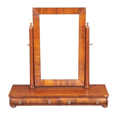Lot 197 - Classical Mahogany Dressing Mirror Second...