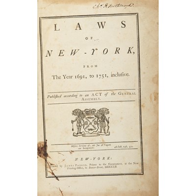 Lot 63 - [NEW YORK-THOMAS PAINE] [LIVINGSTON, WILLIAM...