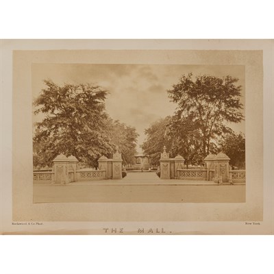 Lot 60 - [NEW YORK - CENTRAL PARK] Group of Central...
