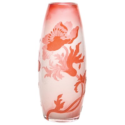 Lot 337 - Galle Acid Etched and Fire Polished Cameo...