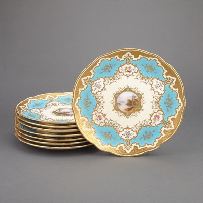 Lot 447 - Two Royal Copenhagen Flora Danica Porcelain...