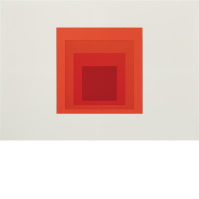 Lot 5 - Josef Albers JHM-I (D. 224.1) Color...