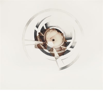 Lot 96 - Jan Dibbets Dutch, b. 1941 Round Lutheran...