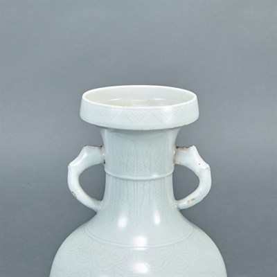 Lot 265 - Chinese Qingbai Type Vase 19th Century Of...