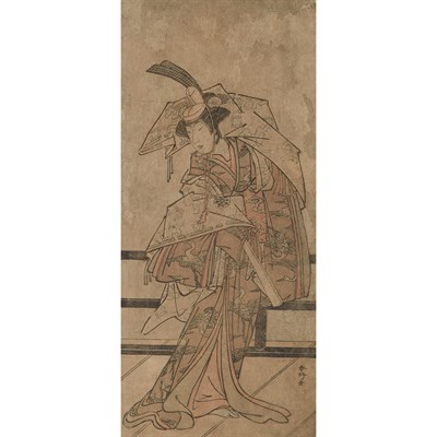 Lot 1 - Katsukawa Shunko (1743-1812) Late 18th century...