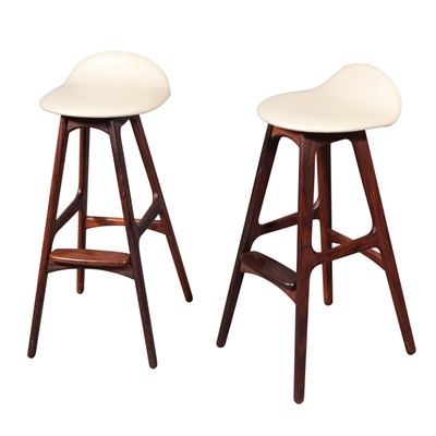 Lot 251 - Erik Buck Danish, 20th Century Pair of Model...