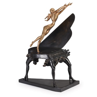 Lot 40 - Salvador Dali SURREALIST PIANO (DESCHARNES...