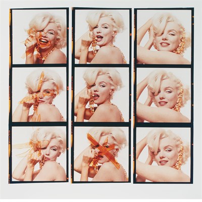 Lot 730 - STERN, BERT (1929-2013) [Nine Marilyns with...