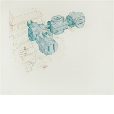 Lot 126 - Claes Oldenburg ALTERNATIVE PROPOSAL FOR THE...