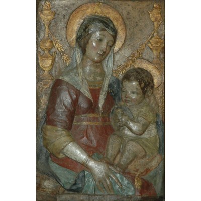 Lot 4 - After Antonio Rosselino Madonna of the...