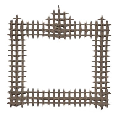 Lot 119A - American Folk Art Frame Height 30 inches,...
