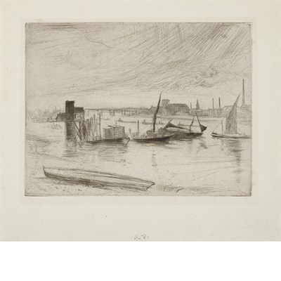 Lot 217 - James Abbott McNeill Whistler BATTERSEA DAWN...