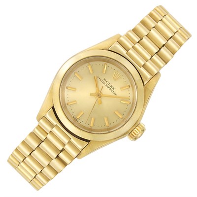 Lot 255 - Lady's Gold Wristwatch, Rolex