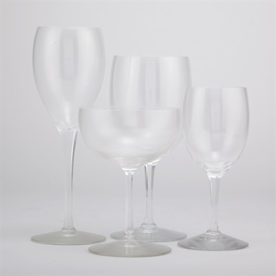 Lot 543 - Set of Glass Stemware Retailed by Tiffany & Co....