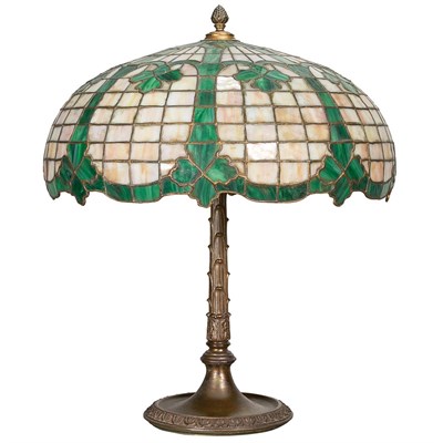 Lot 410 - American Arts and Crafts Patinated-Metal and...