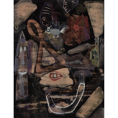 Lot 10 - Henry Miller American, 1891-1980 Abstract,...